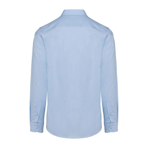 Men Long-Sleeved Easy Care Shirt Without Pocket_1