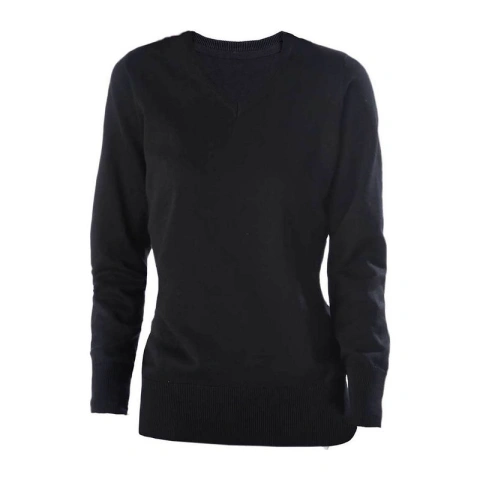 KA966BL-2XL Ladies' V-Neck Jumper