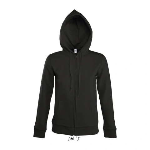 SO47900BL-L SOL'S SEVEN WOMEN - JACKET WITH LINED HOOD