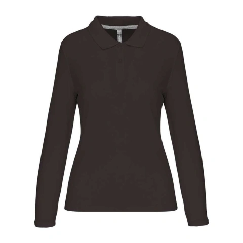 WK277BL-2XL LADIES' LONG-SLEEVED POLO SHIRT_0