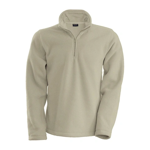 ENZO - ZIP NECK MICROFLEECE JACKET