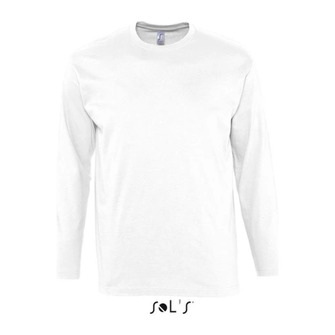 SOL'S MONARCH - MEN'S ROUND COLLAR LONG SLEEVE T-S