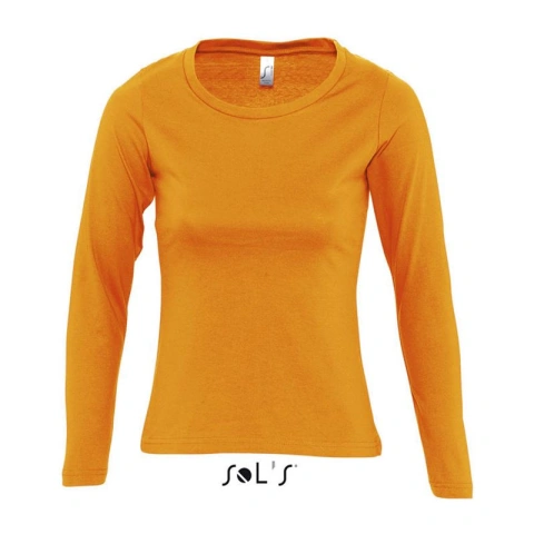 SOL'S MAJESTIC - WOMEN'S ROUND COLLAR LONG SLEEVE 